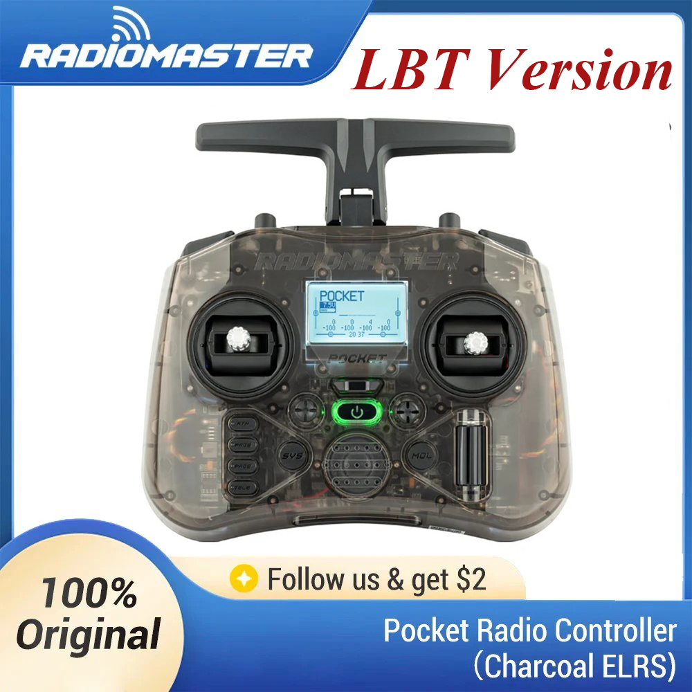 Radiomaster Pocket Elrs M2 - Radiomaster poche LBT pour pays ue